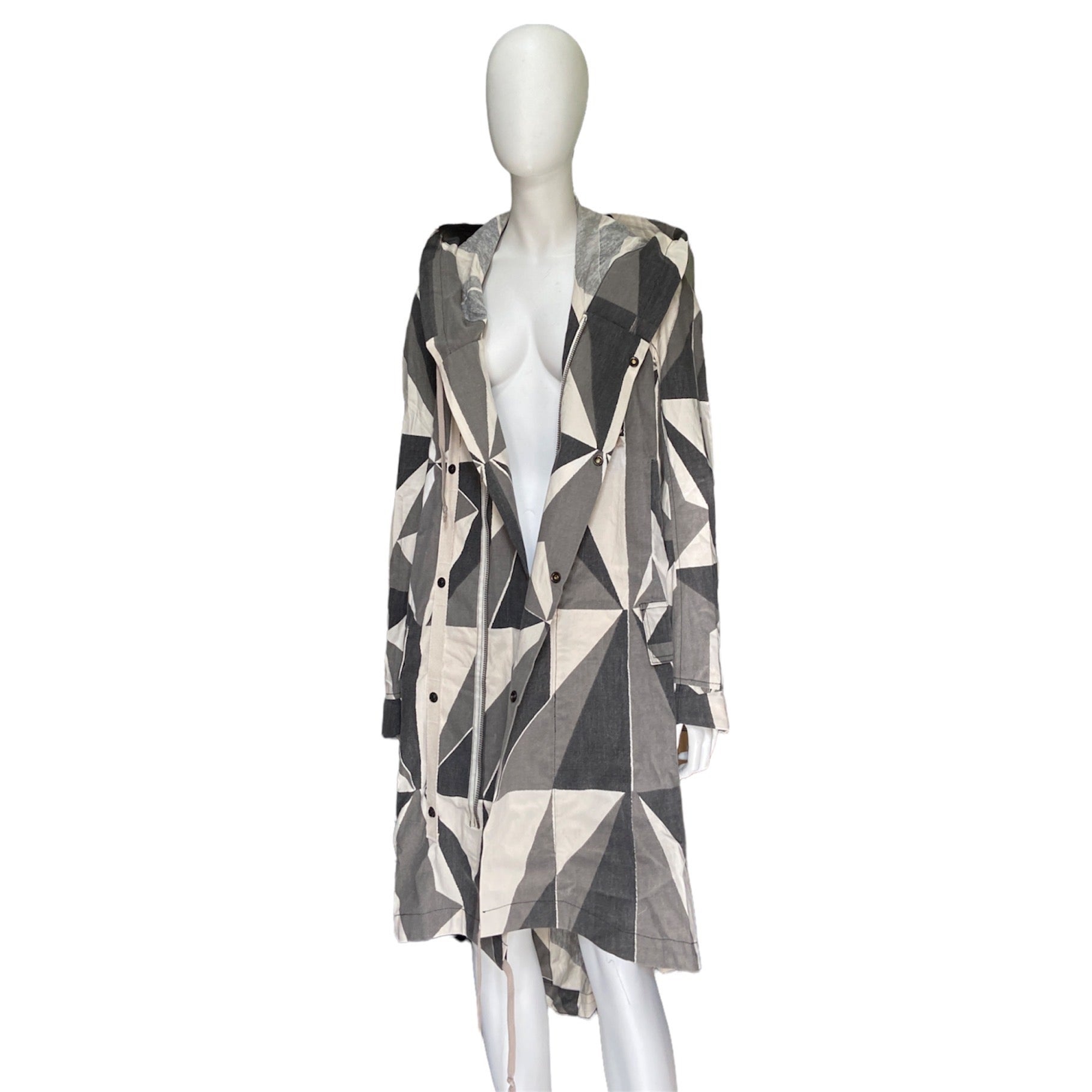 Rick owens BWNT drkshdw camo fishtail parka coat - 3