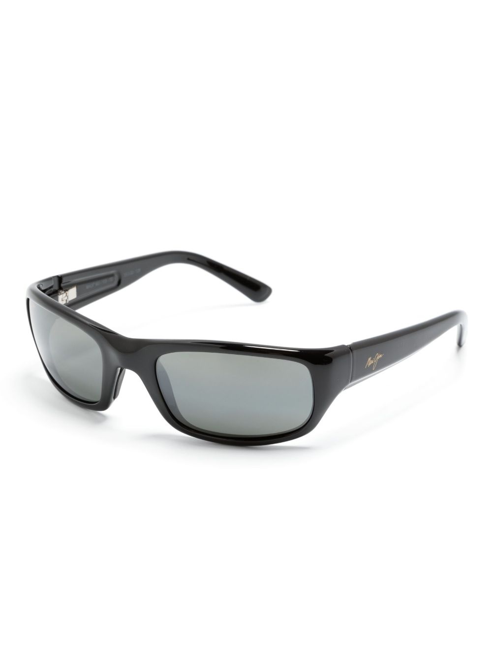 logo-print rectangle-frame sunglasses - 2