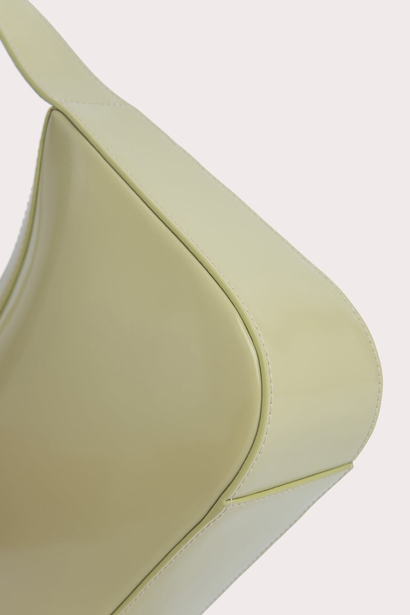 Kiki Olive Semi Patent Leather 3