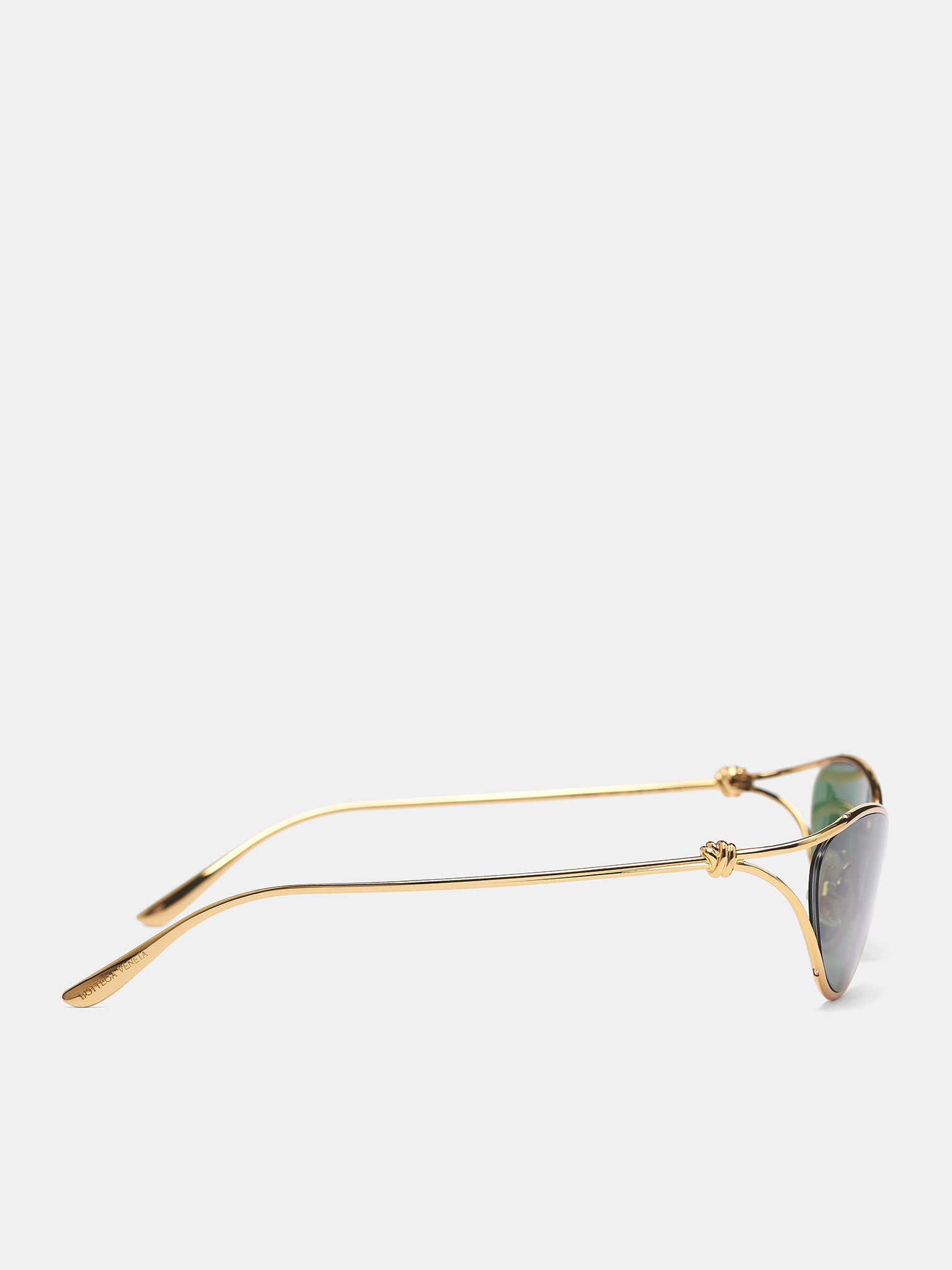 Gold Knot Cat Eye Sunglasses - 2