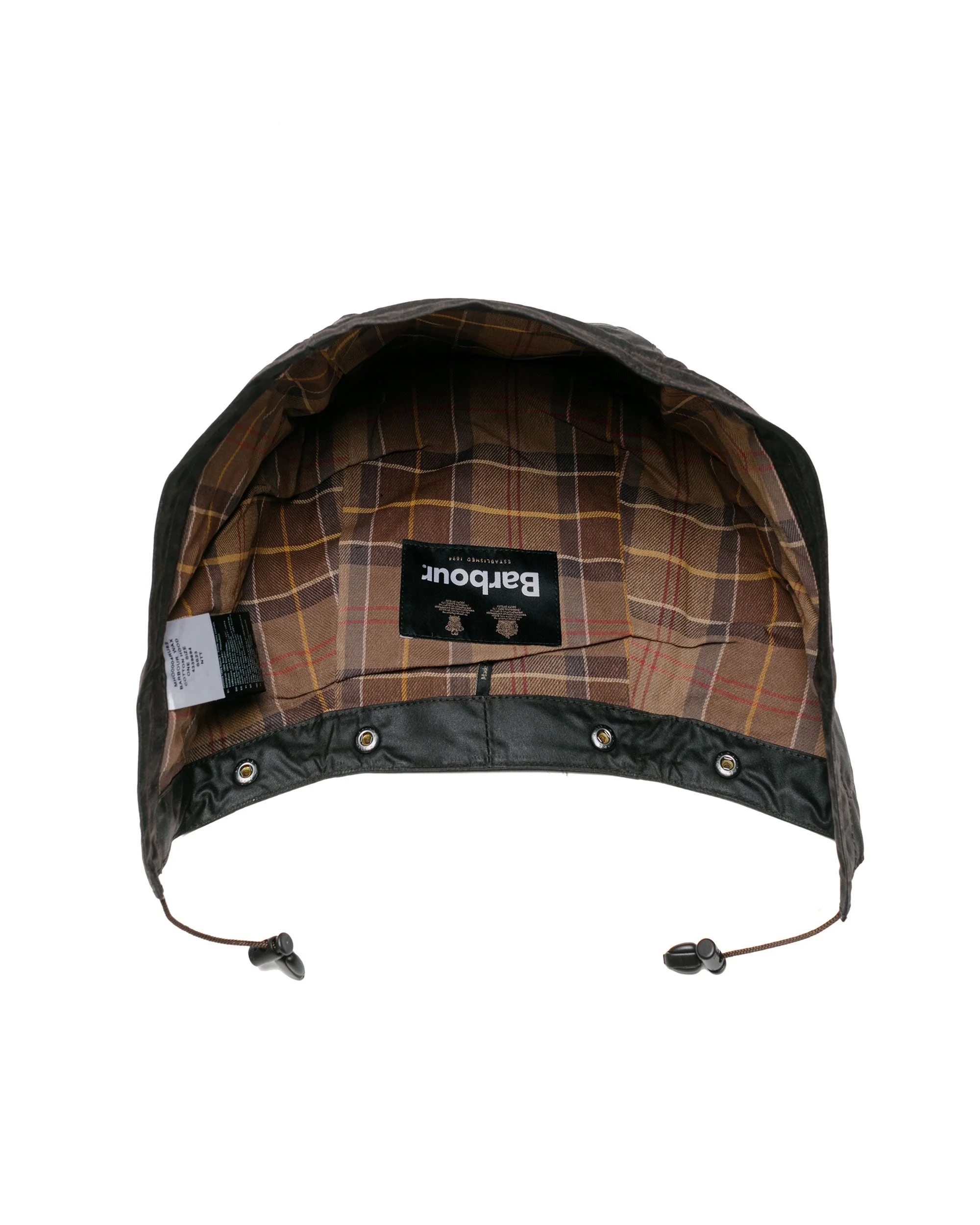 Waxed Cotton Hood Rustic - 1