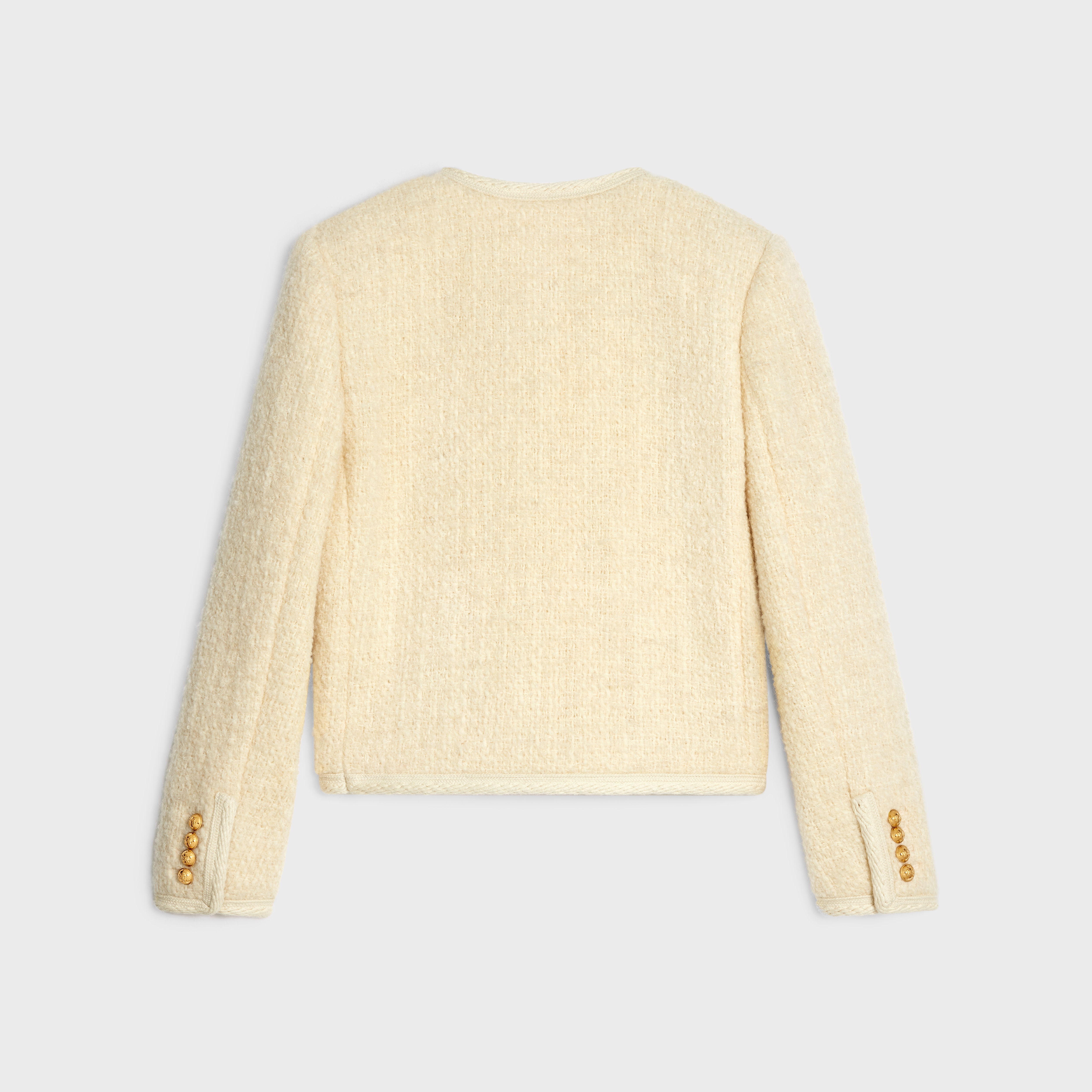 chelsea jacket in light tweed - 2