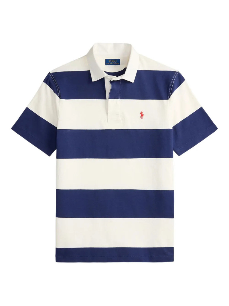 STRIPED SHORT-SLEEVE POLO SHIRT 1