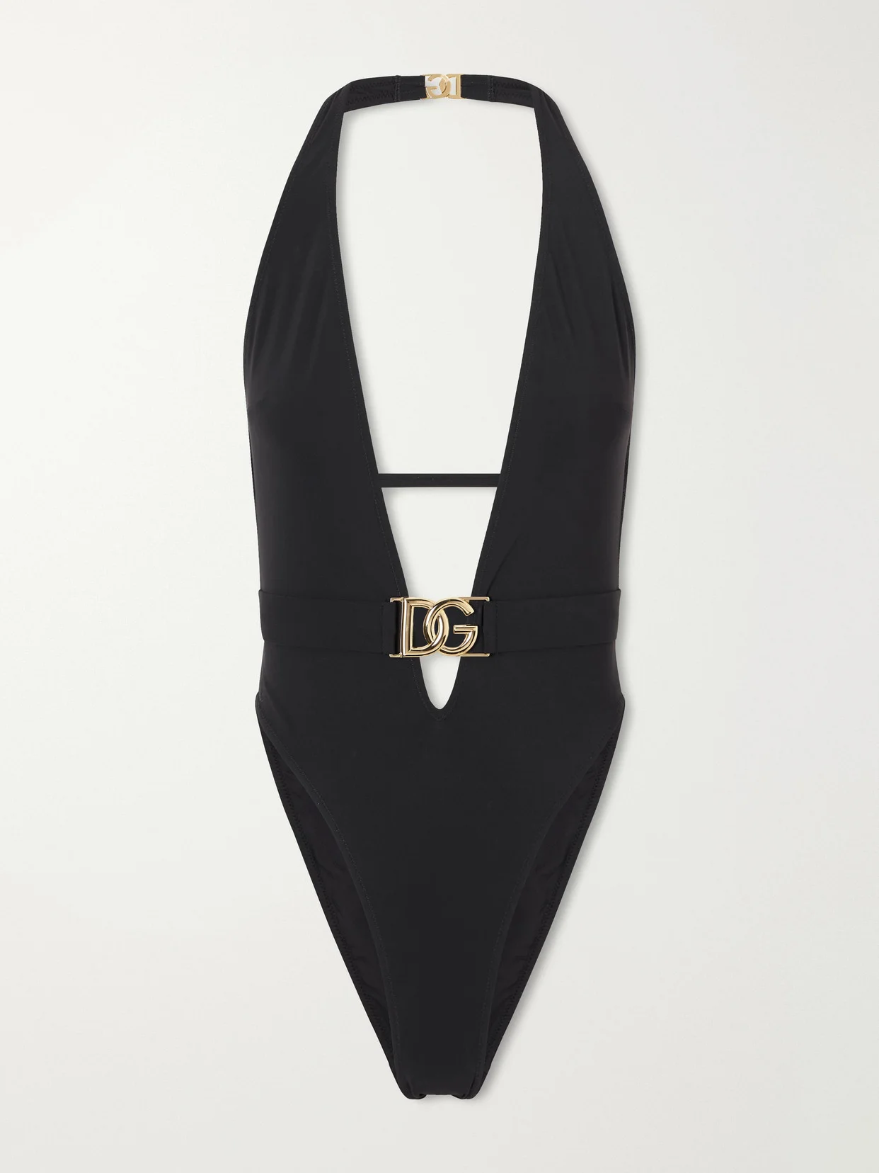 Logo-embellished Stretch Jersey One-piece - 1