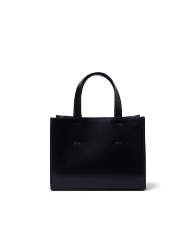 MSGM Faux leather mini tote bag with micro logo outlook