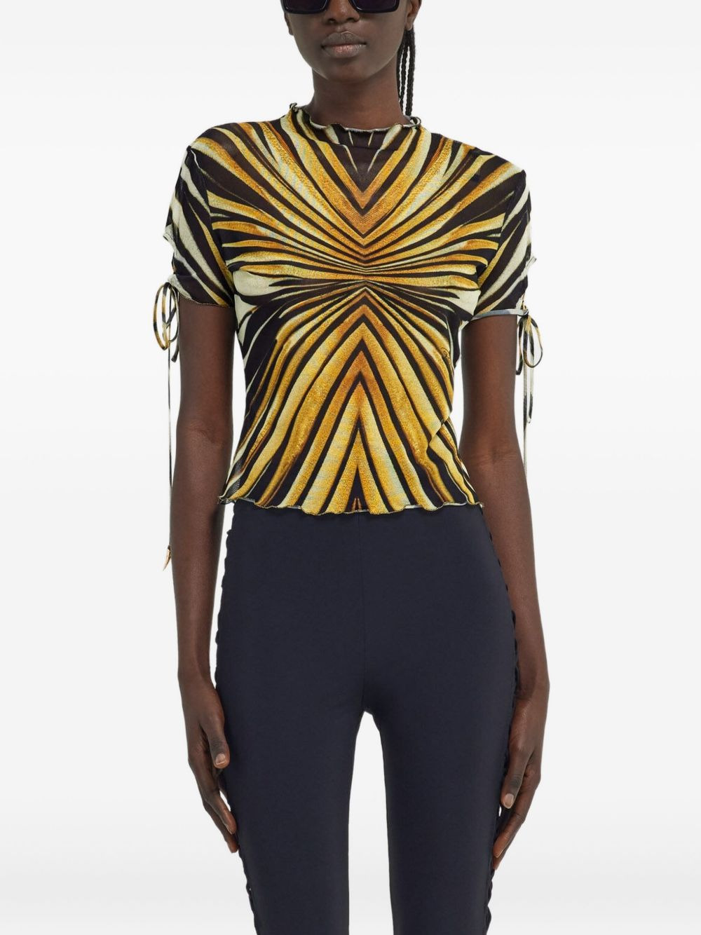 Ray Of Gold mesh T-shirt - 2