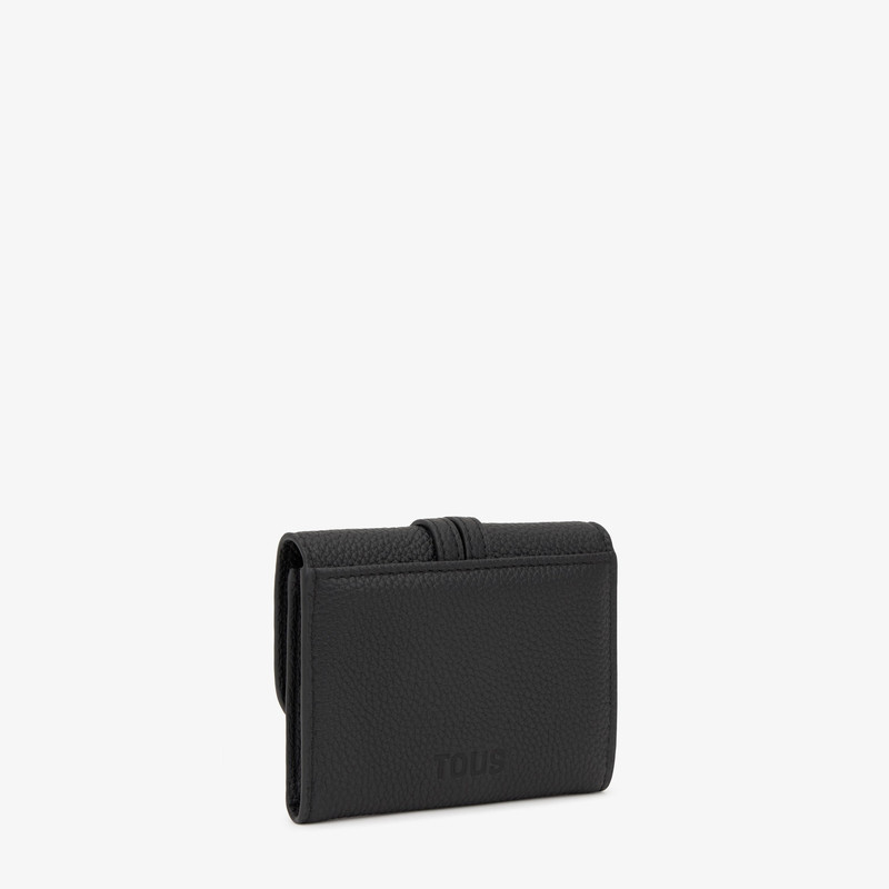 TOUS Black Flap Wallet TOUS Hold outlook