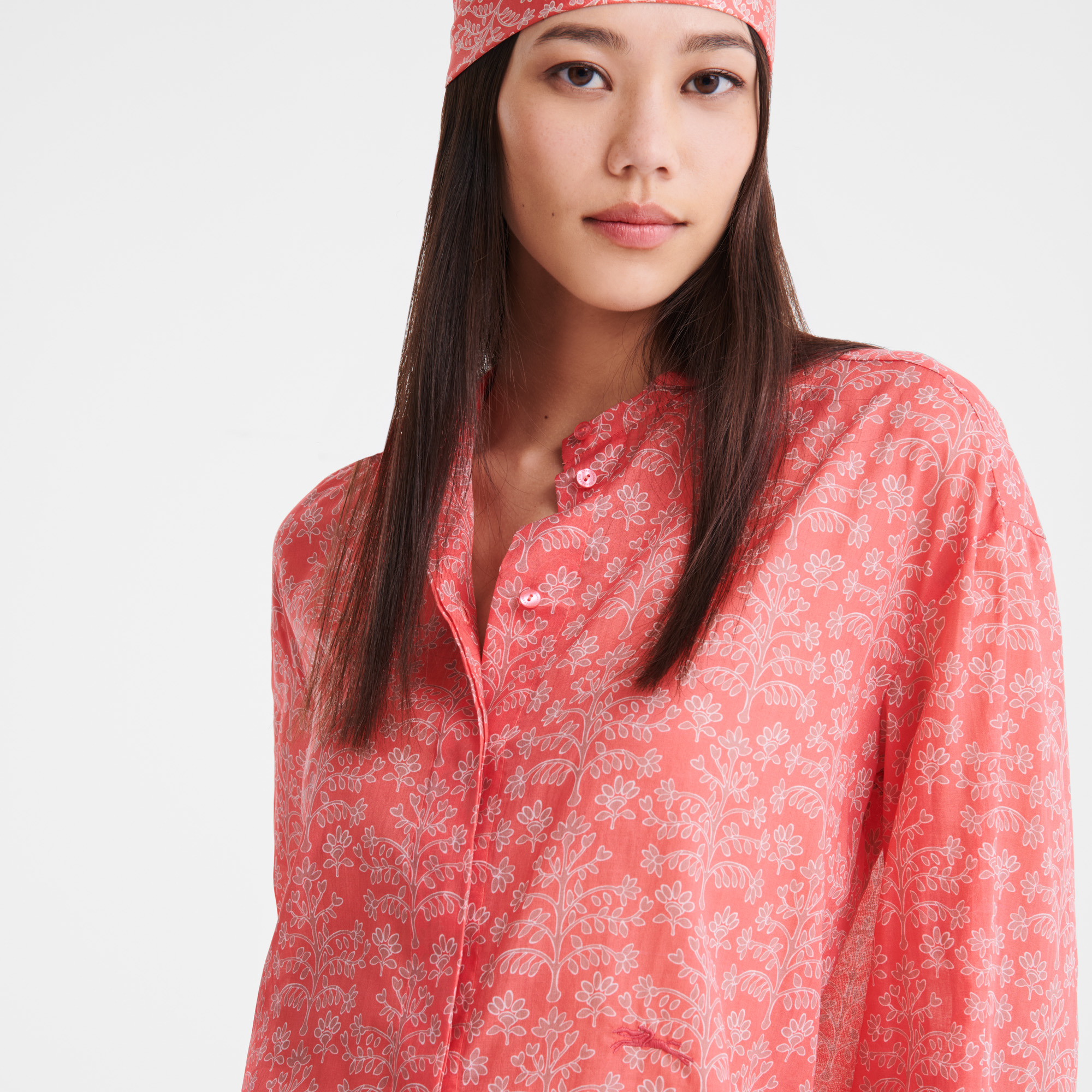 Shirt Tomato - Printed veil - 5