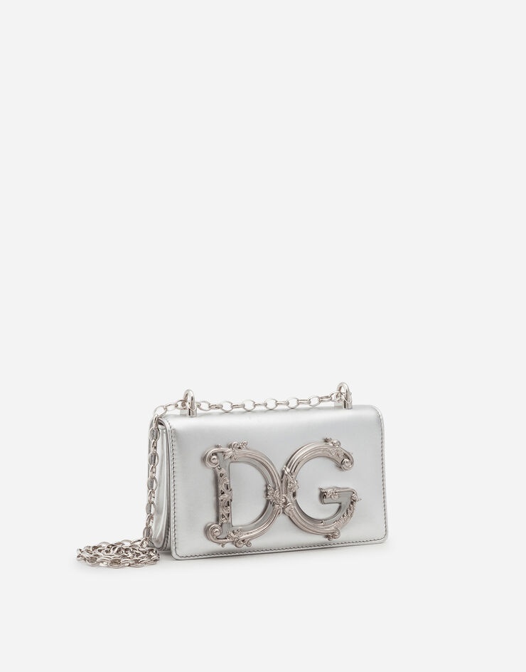 DG Girls phone bag in nappa mordore leather - 3