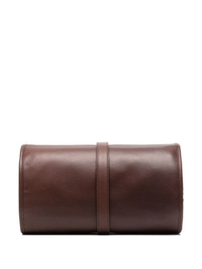 Brunello Cucinelli buckle-detail wash bag outlook