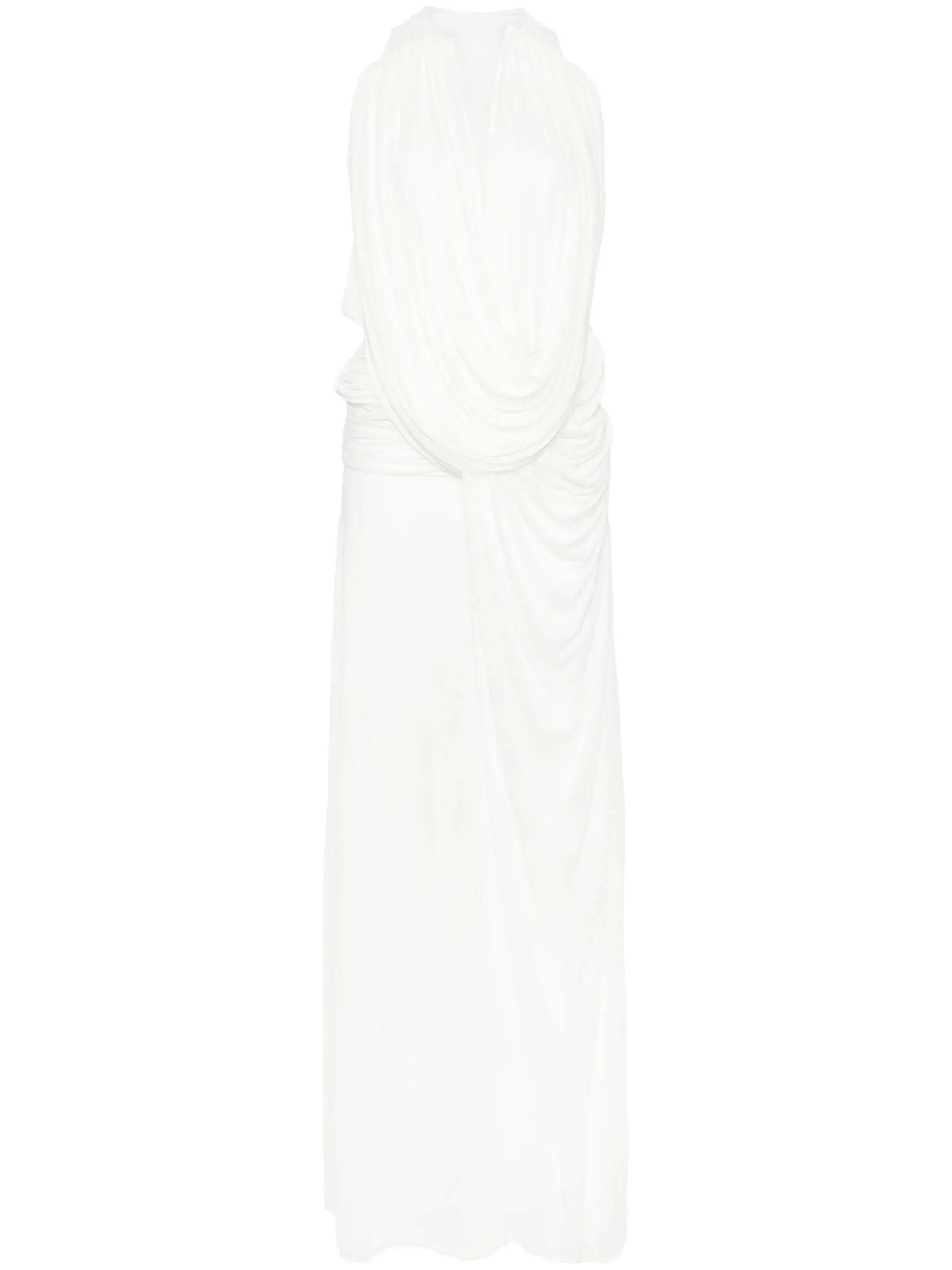 ripple draped maxi dress - 1