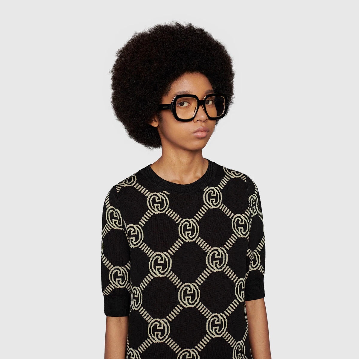 Gucci Reversible Interlocking G Wool Sweater - 4