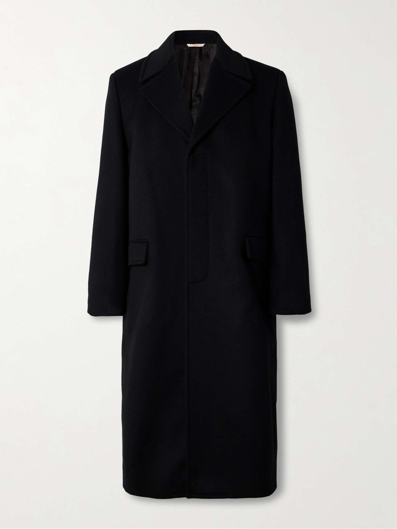Wool and Cashmere-Blend Coat 1