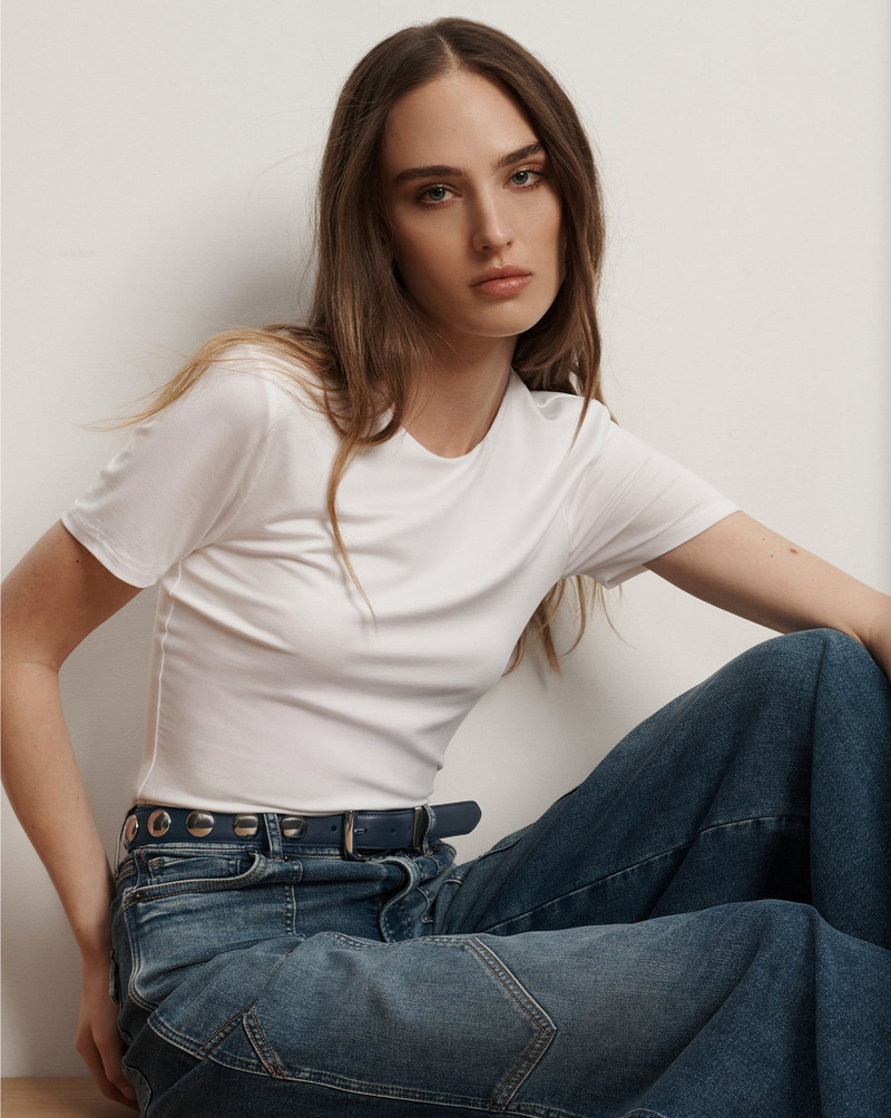 VERONICA BEARD BENEDICT CREWNECK T-SHIRT outlook