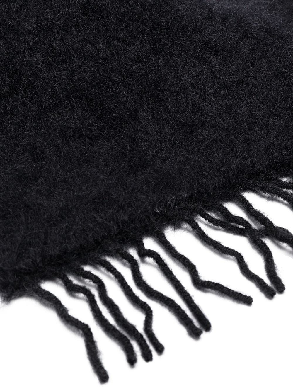 Anagram fringe-edge scarf - 3