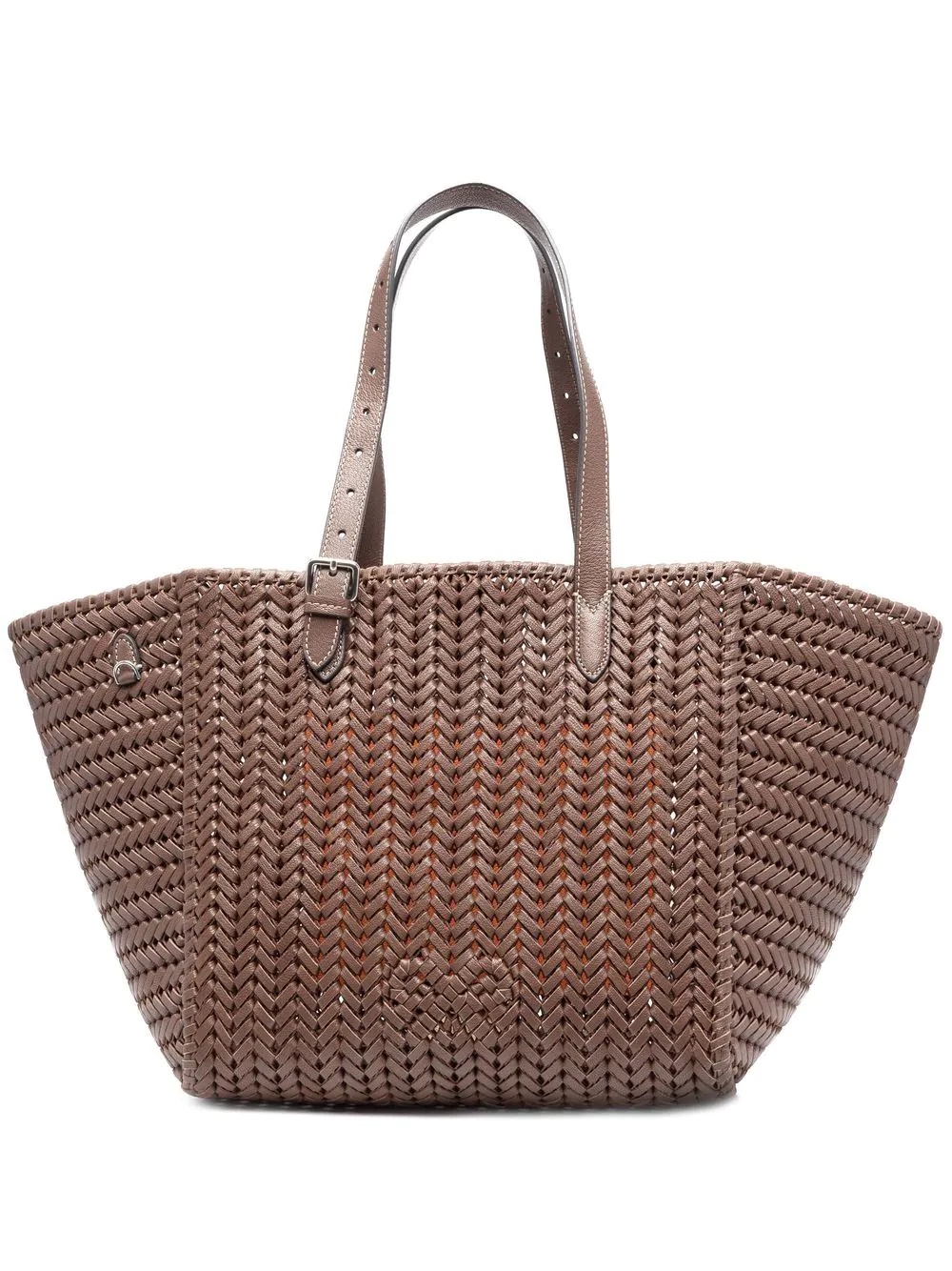 interwoven tote bag - 1