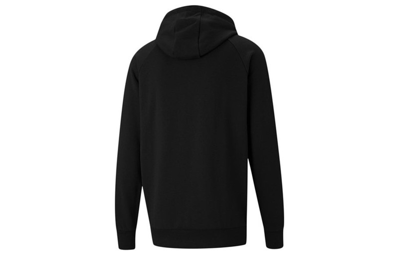 PUMA Puma International Graphic Hoodie 'Black White' 531329-01 outlook