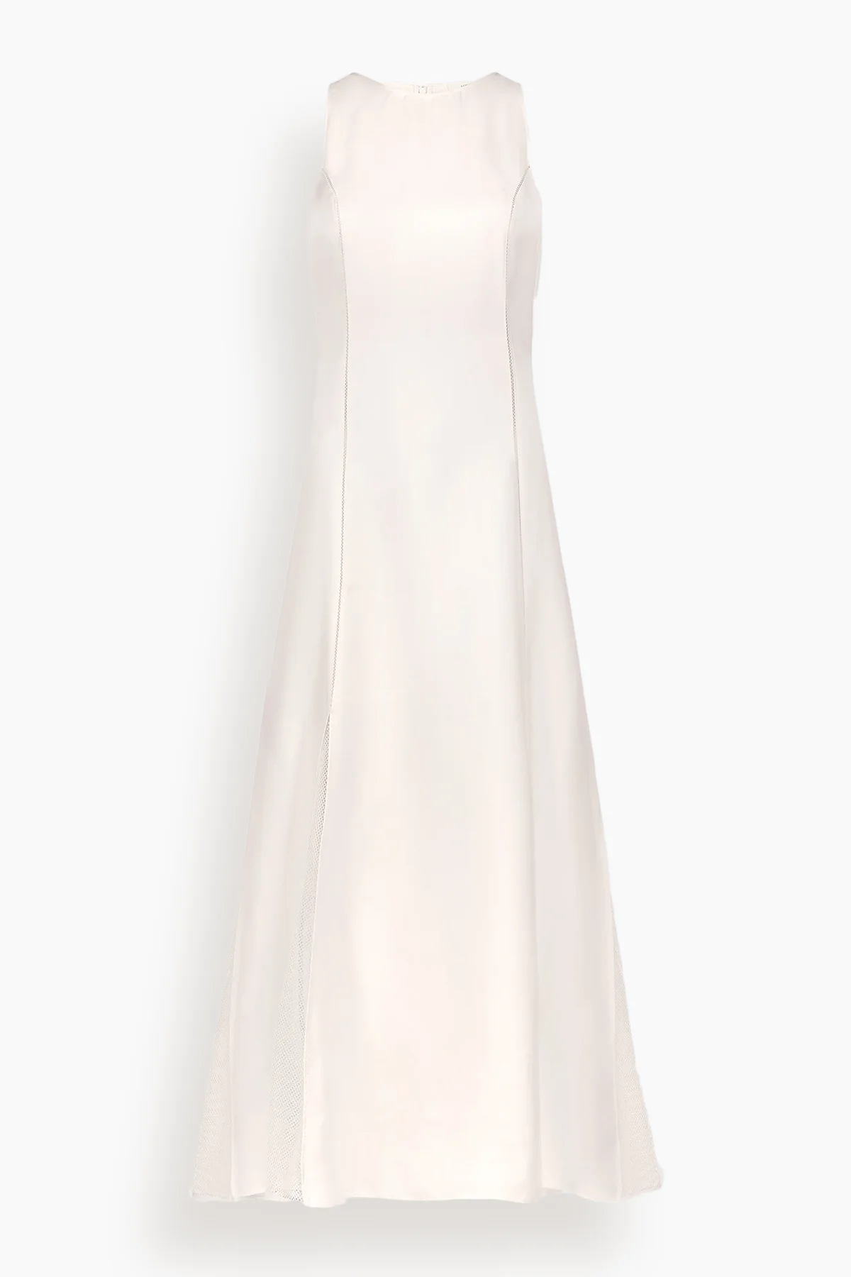 Iraka Detailed Maxi Dress in Ivory - 1