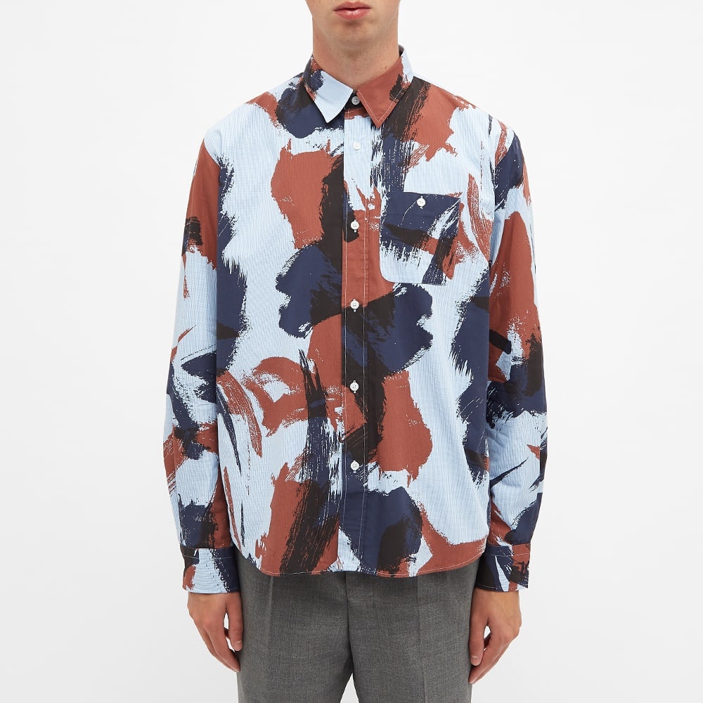 Kenzo Camo Paint Shirt - 4