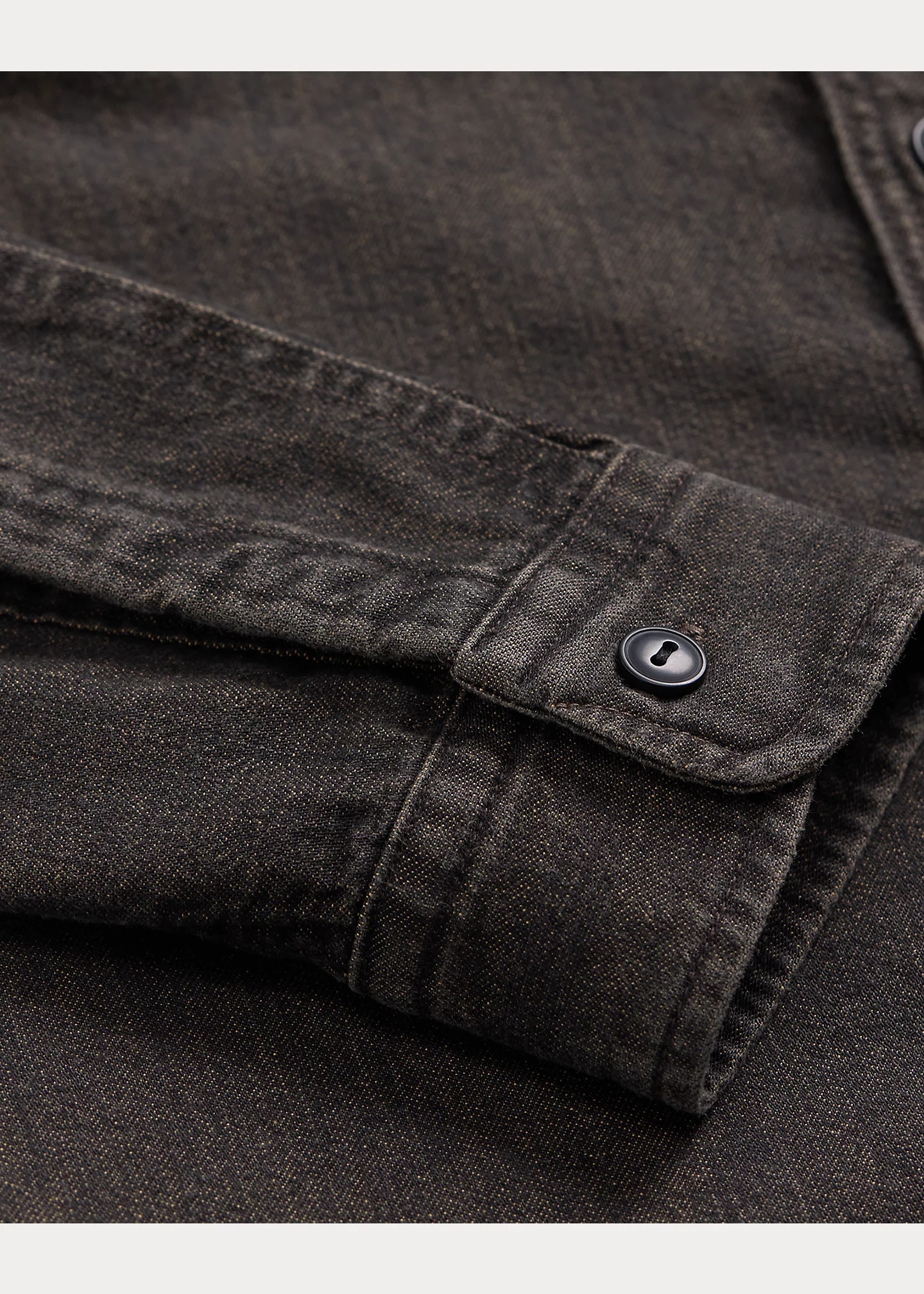 Embroidered Denim Workshirt - 5