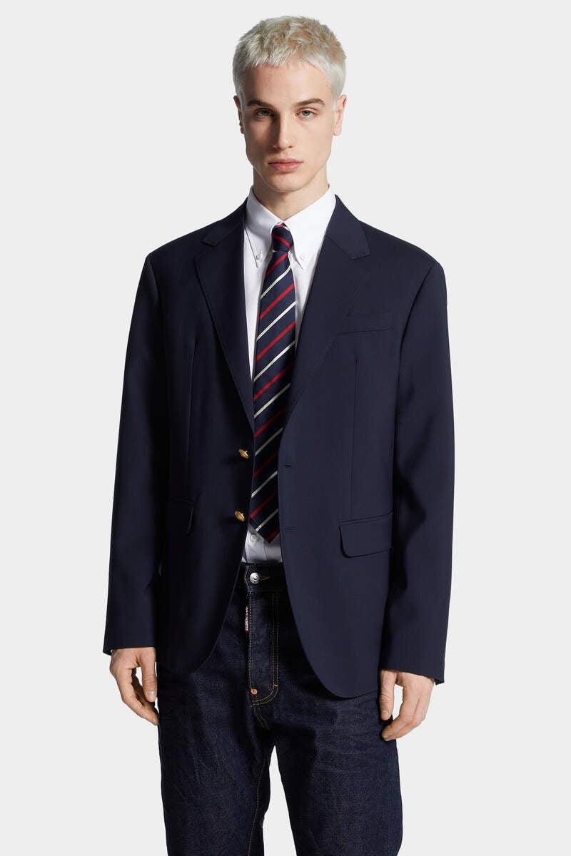 RELAXED SHOULDER BLAZER - 3