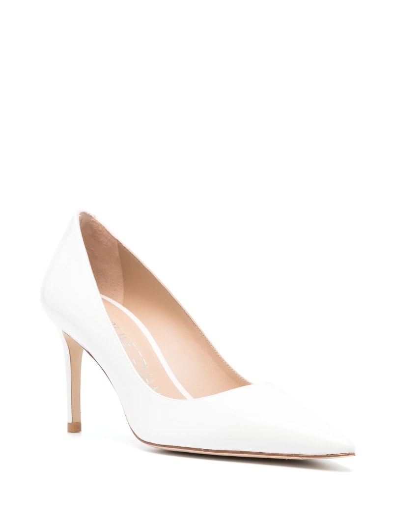 Stuart 80mm leather pumps - 2