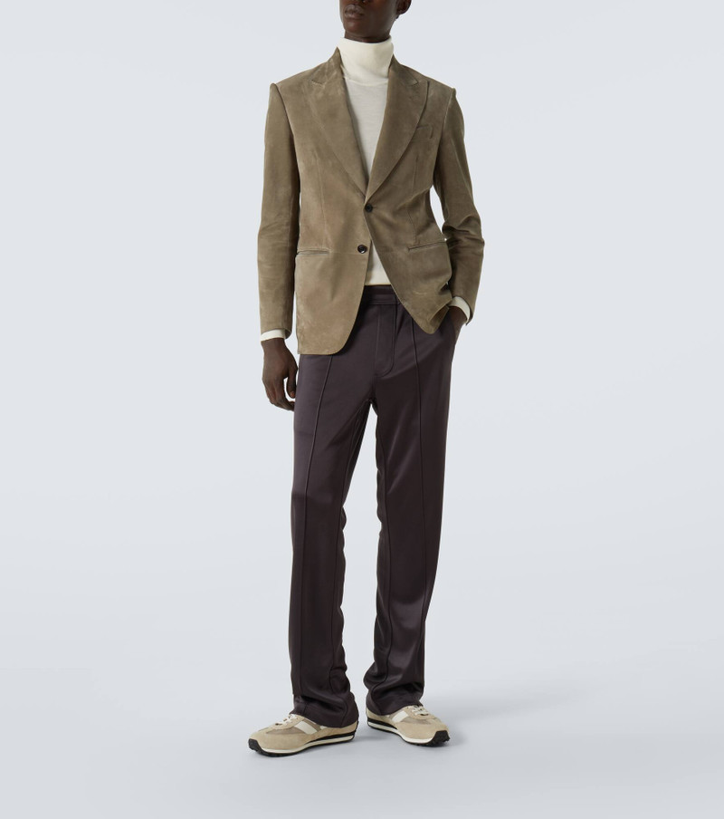 TOM FORD Suede blazer outlook