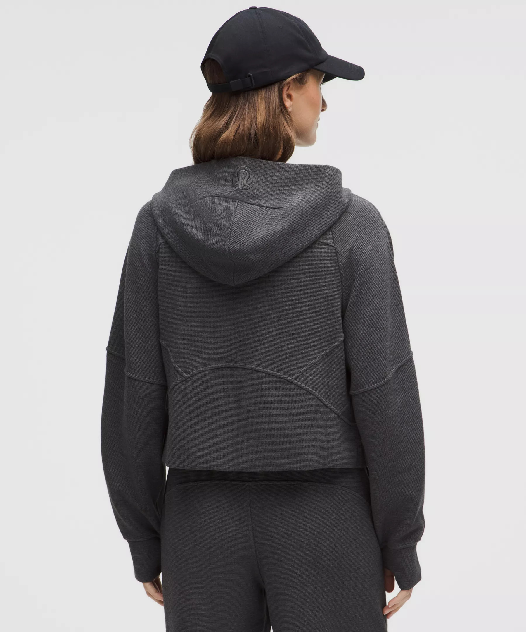 Scuba Oversized Full-Zip Hoodie *Waffle - 6