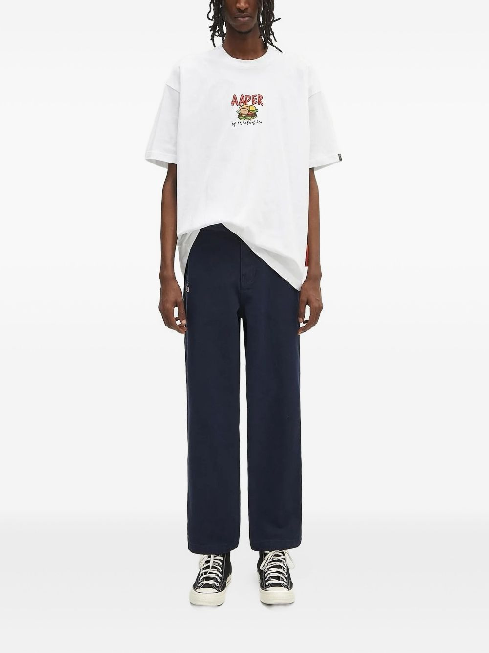 patch pocket trousers - 2