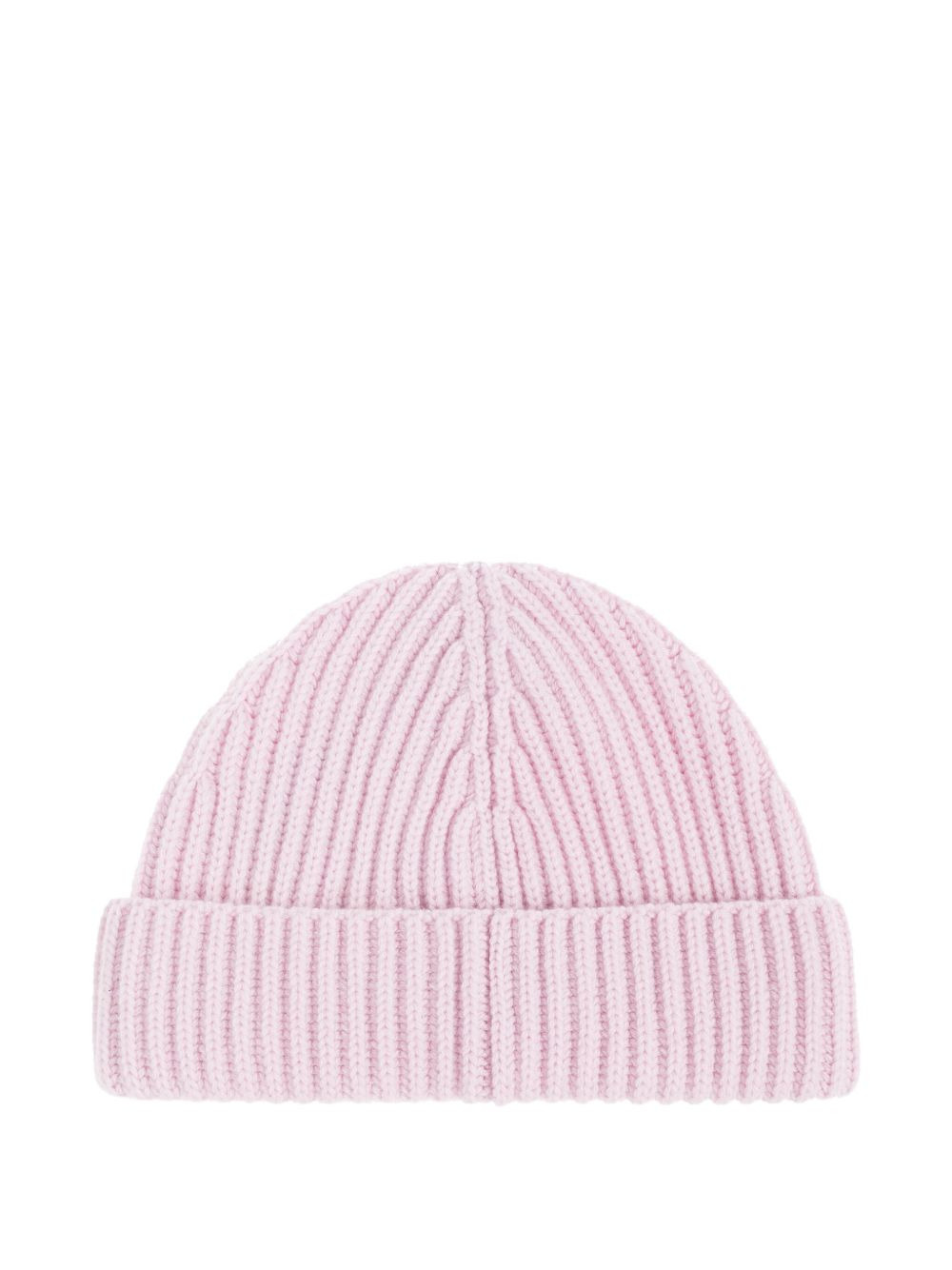 ribbed logo-plaque beanie - 2