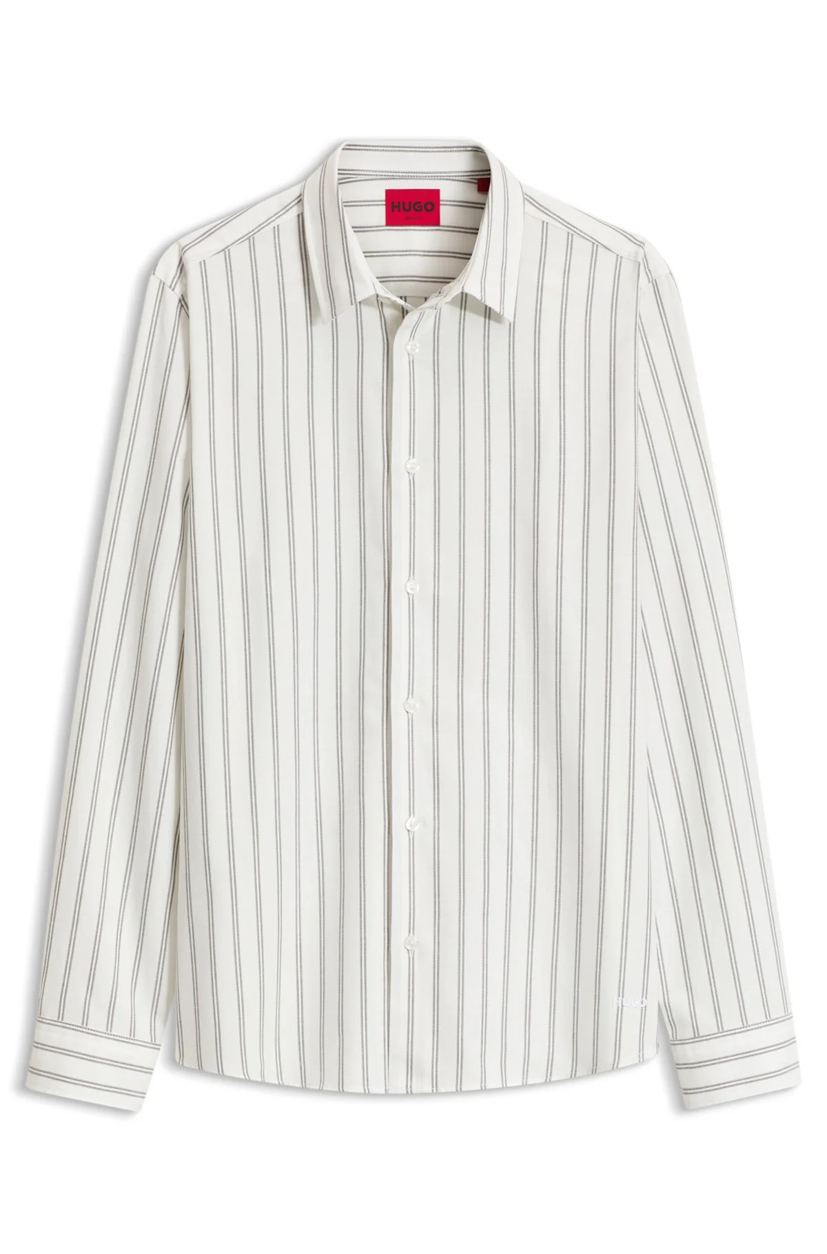 RELAXED-FIT SHIRT IN BRUSHED COTTON FLANNEL - 1