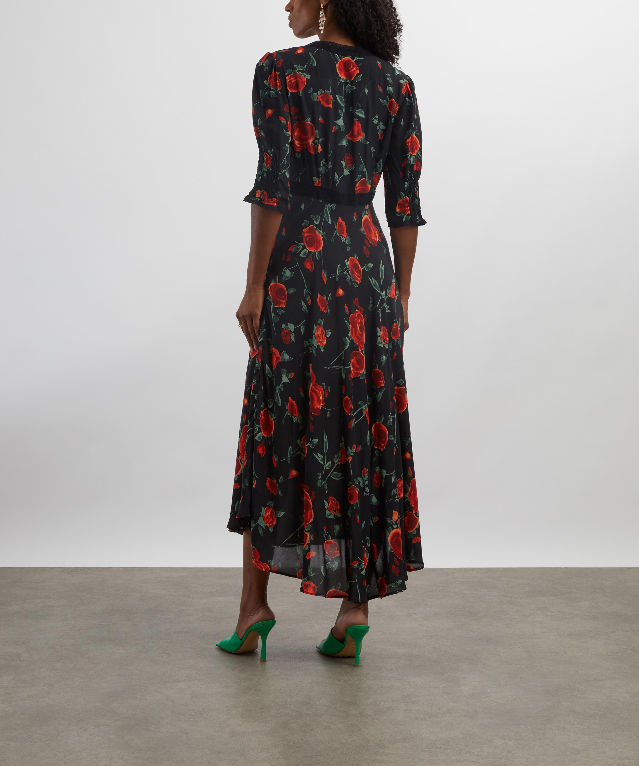Amina Claudia Rose Midi Dress - 4