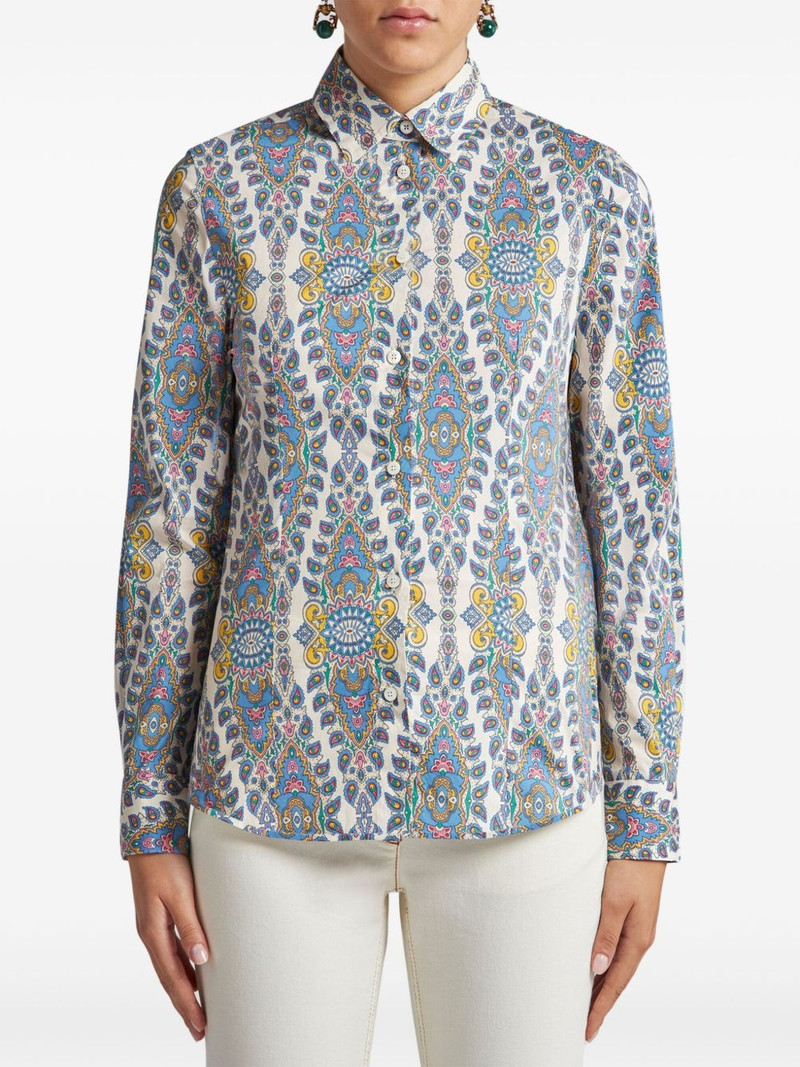 Etro paisley-print shirt outlook