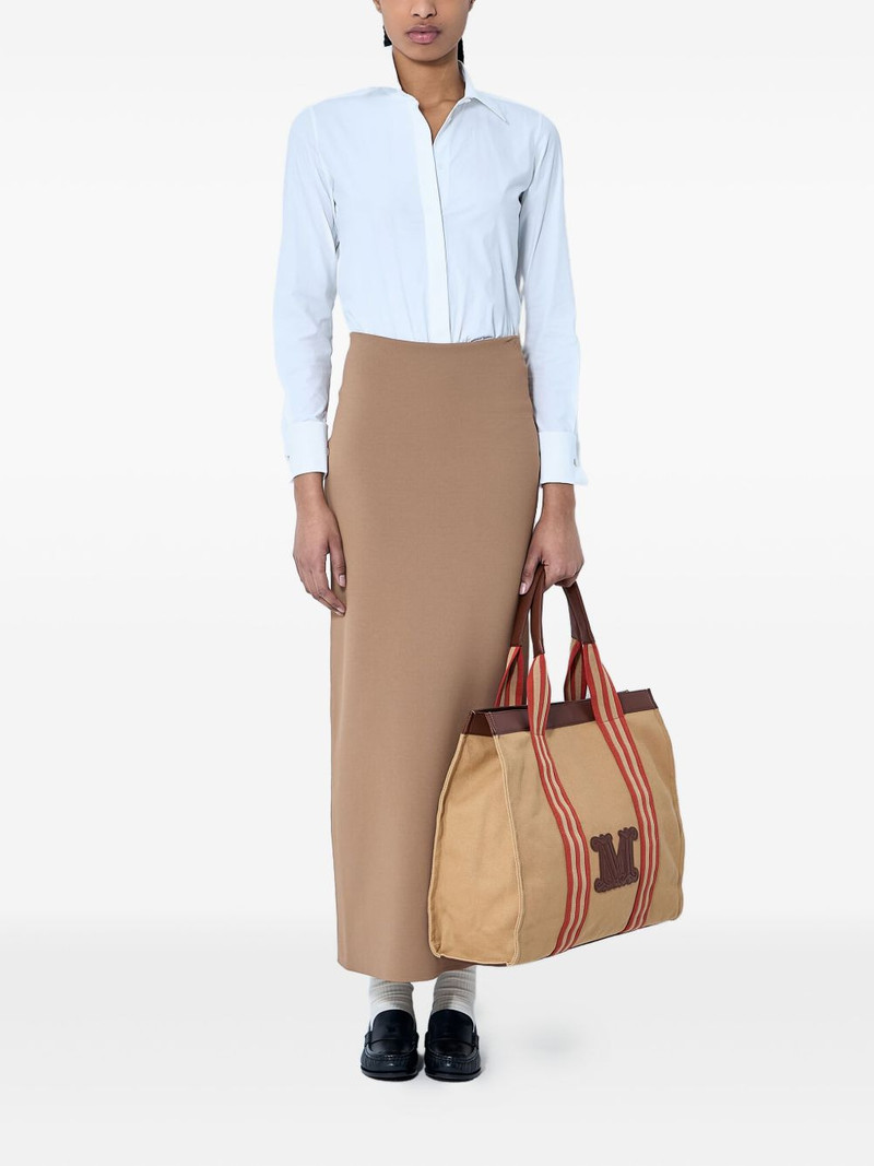Max Mara zipped maxi skirt outlook