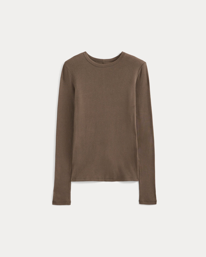 TISSUE LONG-SLEEVE CREW - 1
