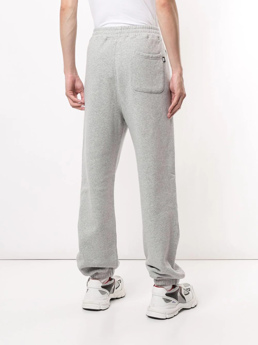 Stock embroidered logo track pants - 4