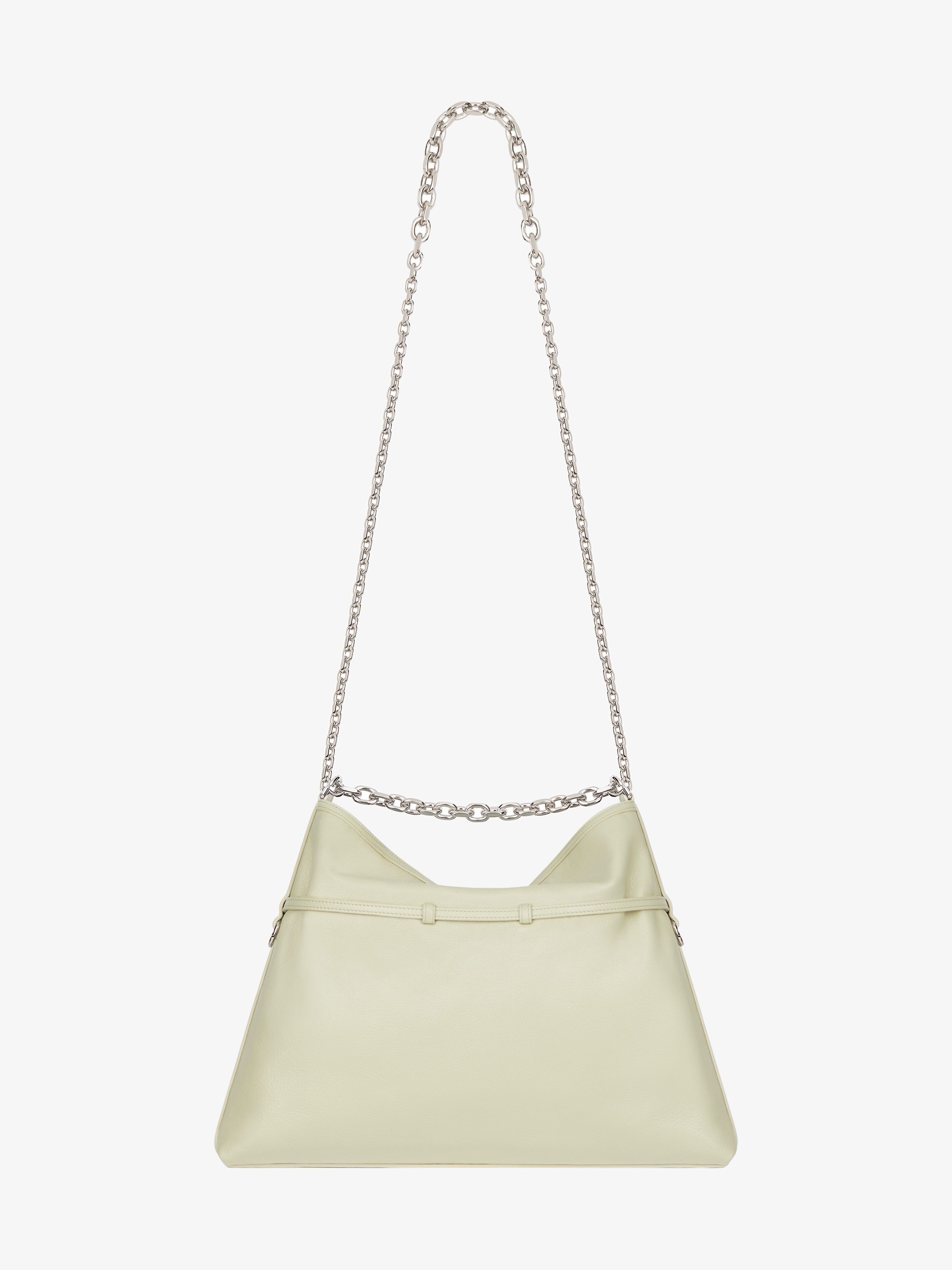 MEDIUM VOYOU CHAIN BAG IN LEATHER - 4