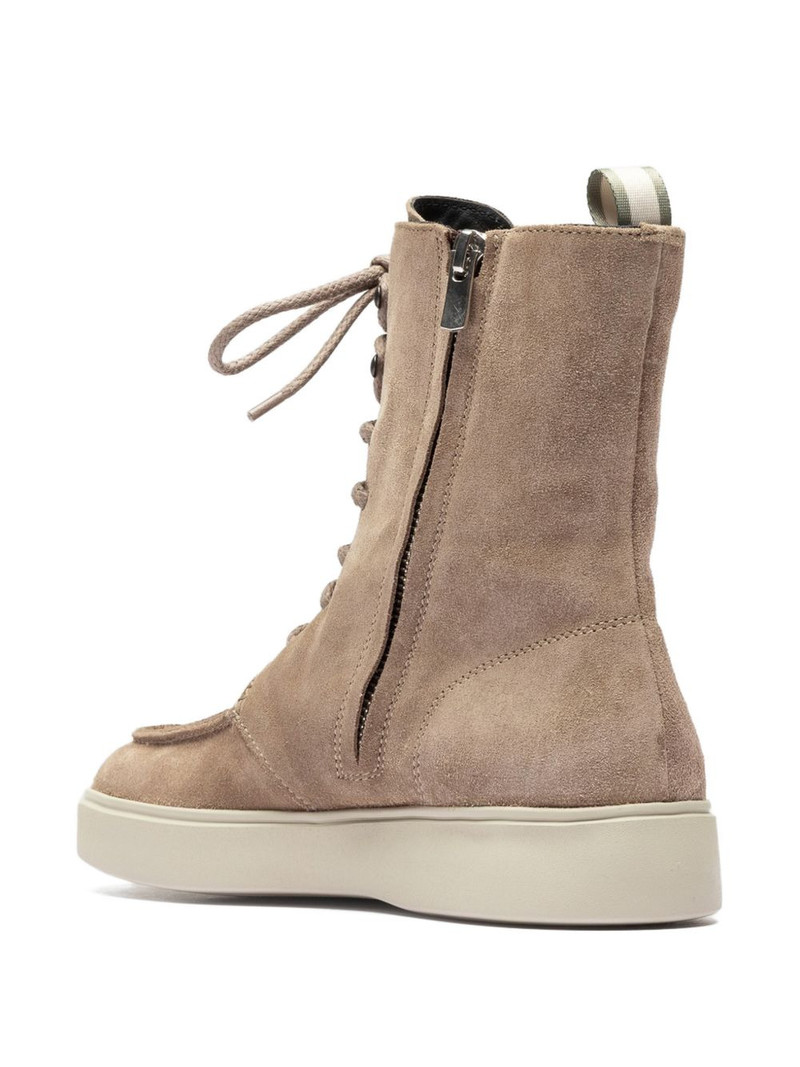 Frame 108 lace-up zip boots 3