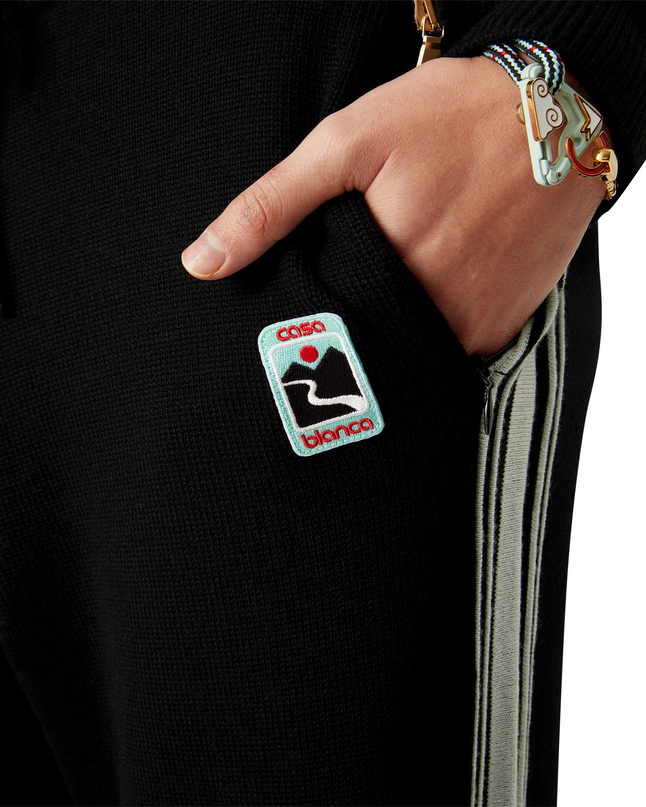 Merino Knit Track Pants - 2