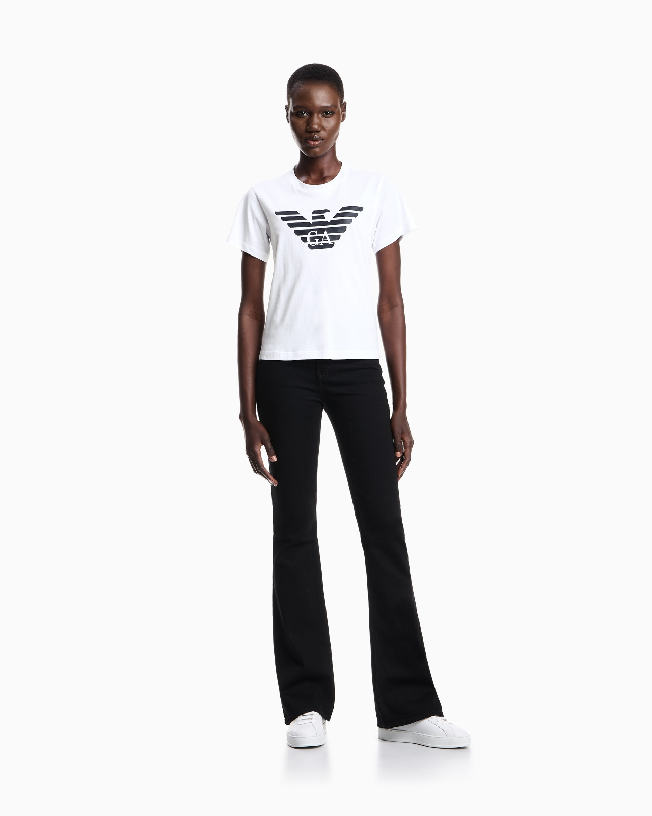 ASV organic-jersey T-shirt with logo print - 2