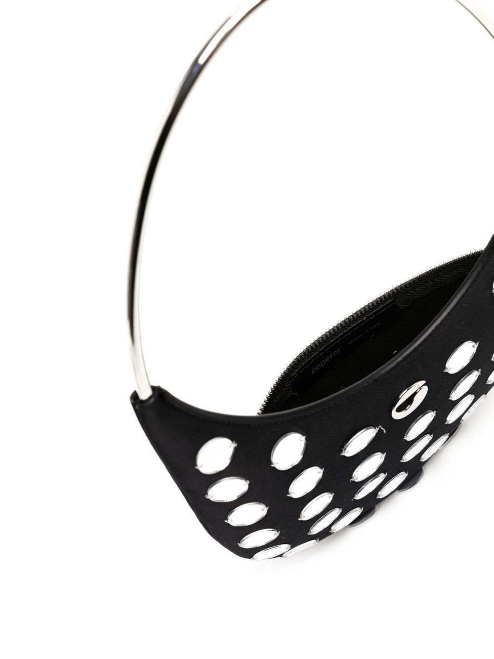 polka-dot stud shoulder-bag - 4