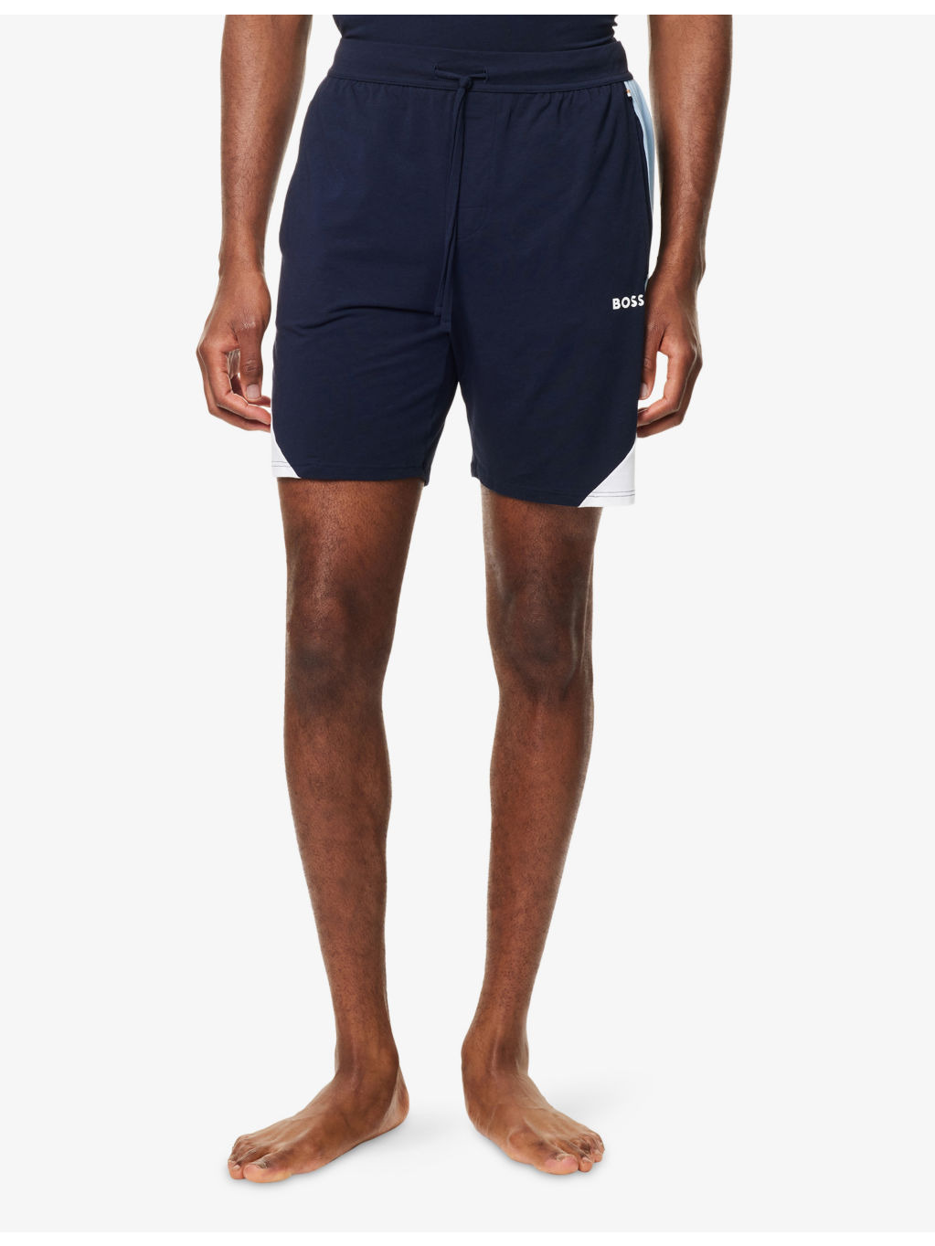 Balance Cololur-Block Cotton-Jersey Pyjama Shorts - 3