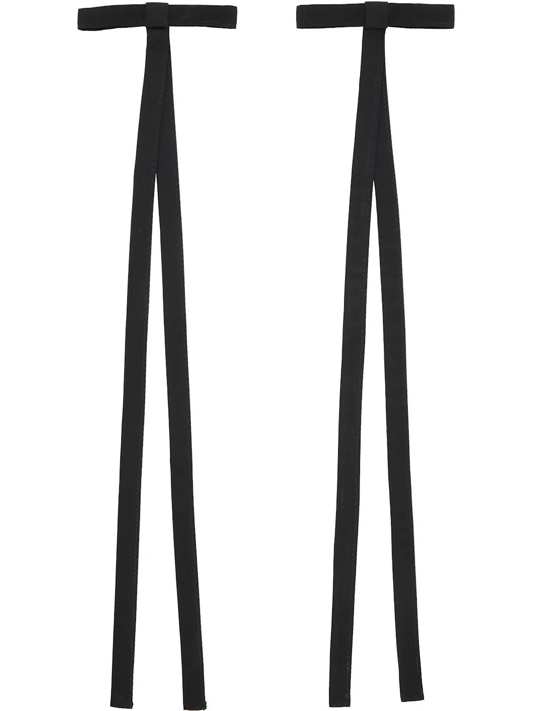Two-Pack Black Recital Bows Hair Clips - 1