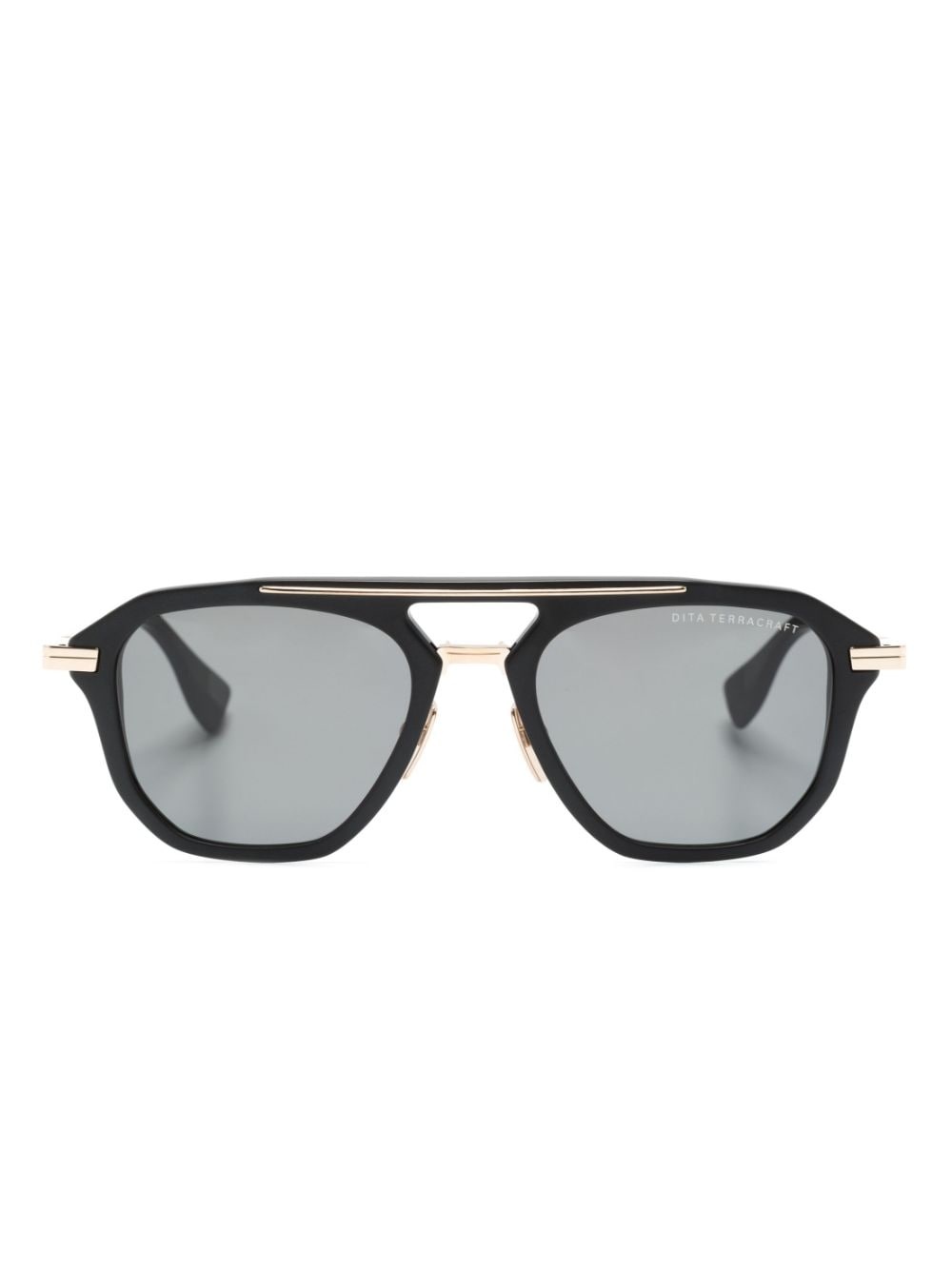 pilot-frame tinted sunglasses - 1