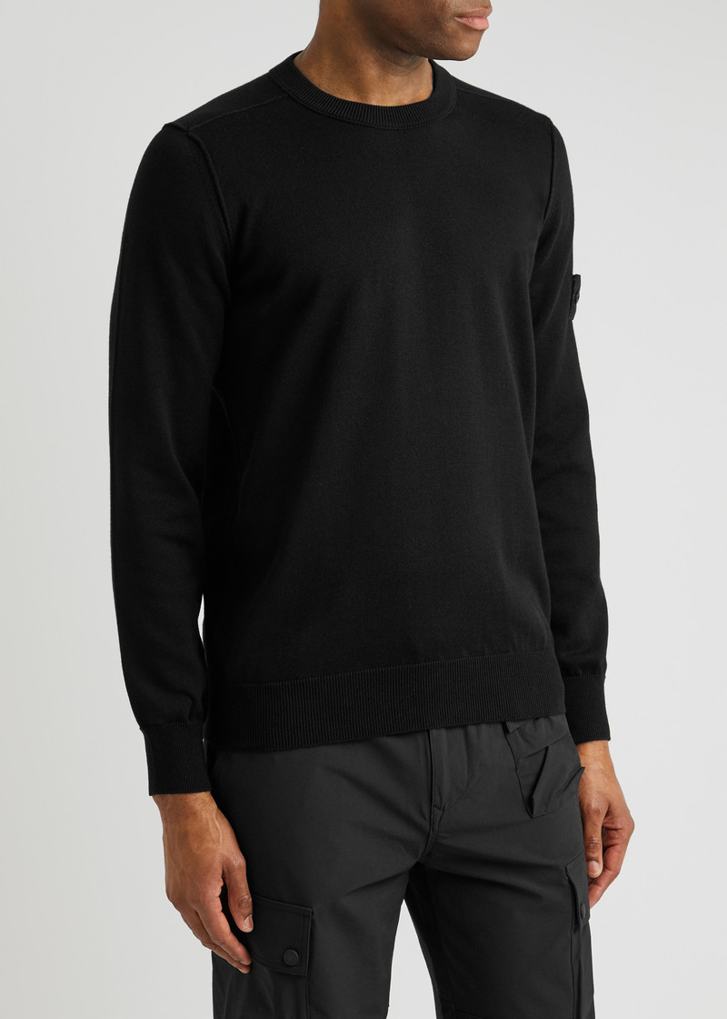 Logo cotton jumper 2
