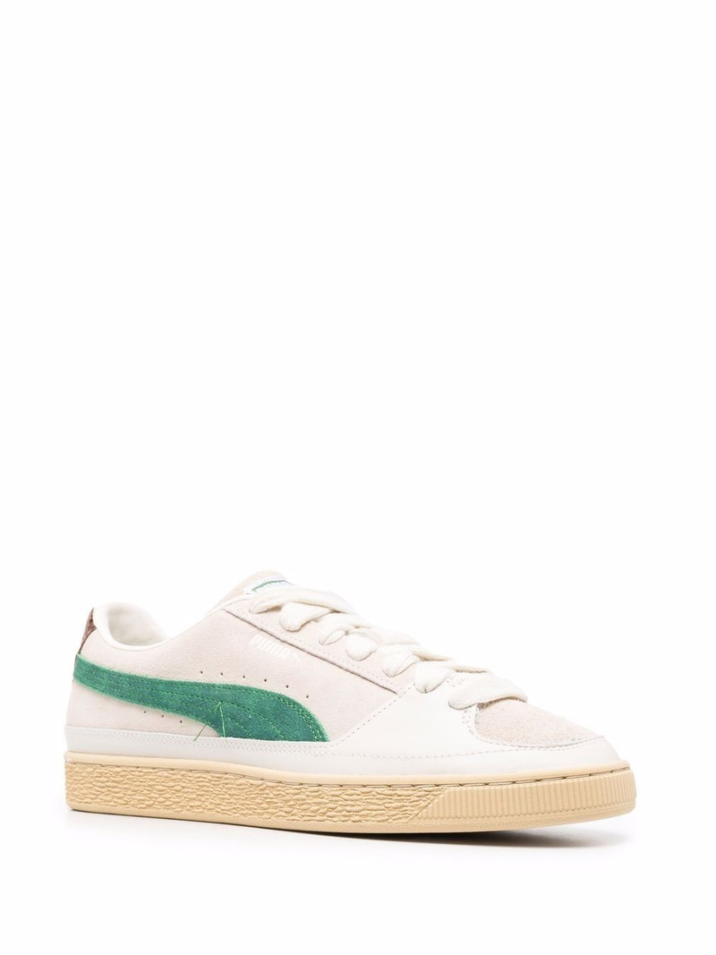 PUMA x Ruhigi Suede low-top sneakers outlook
