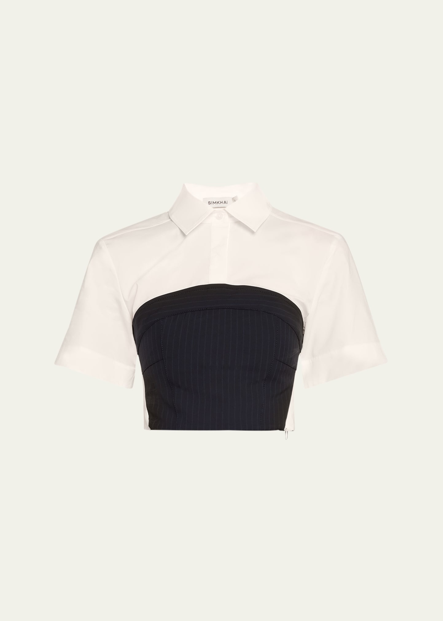 Granger Short-Sleeve Combo Top - 1