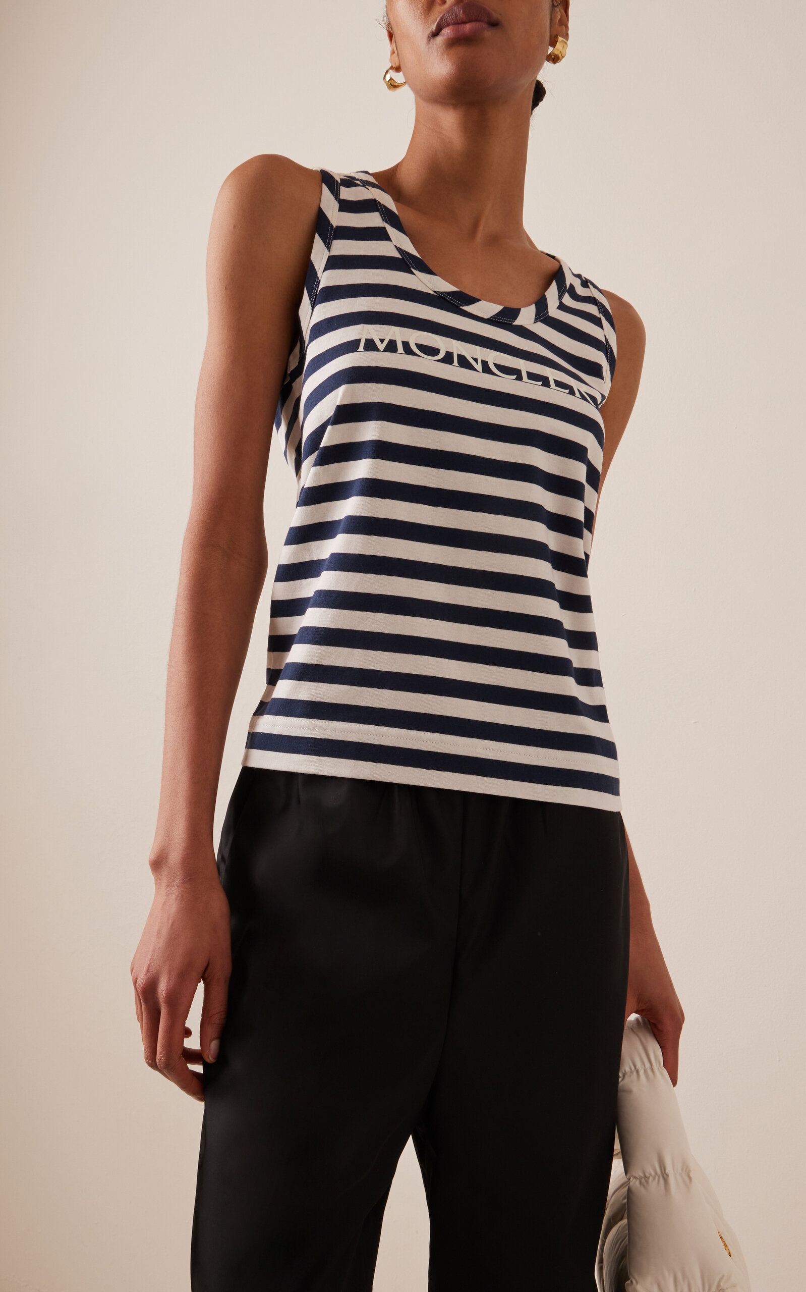 Striped Cotton-Jersey Tank Top multi - 2