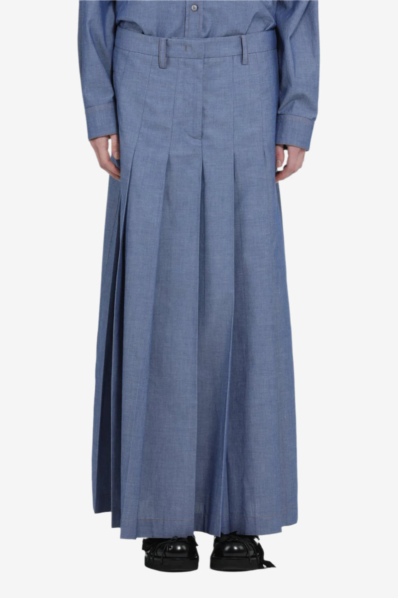 MAXI SKIRT WITH PLEATS 1