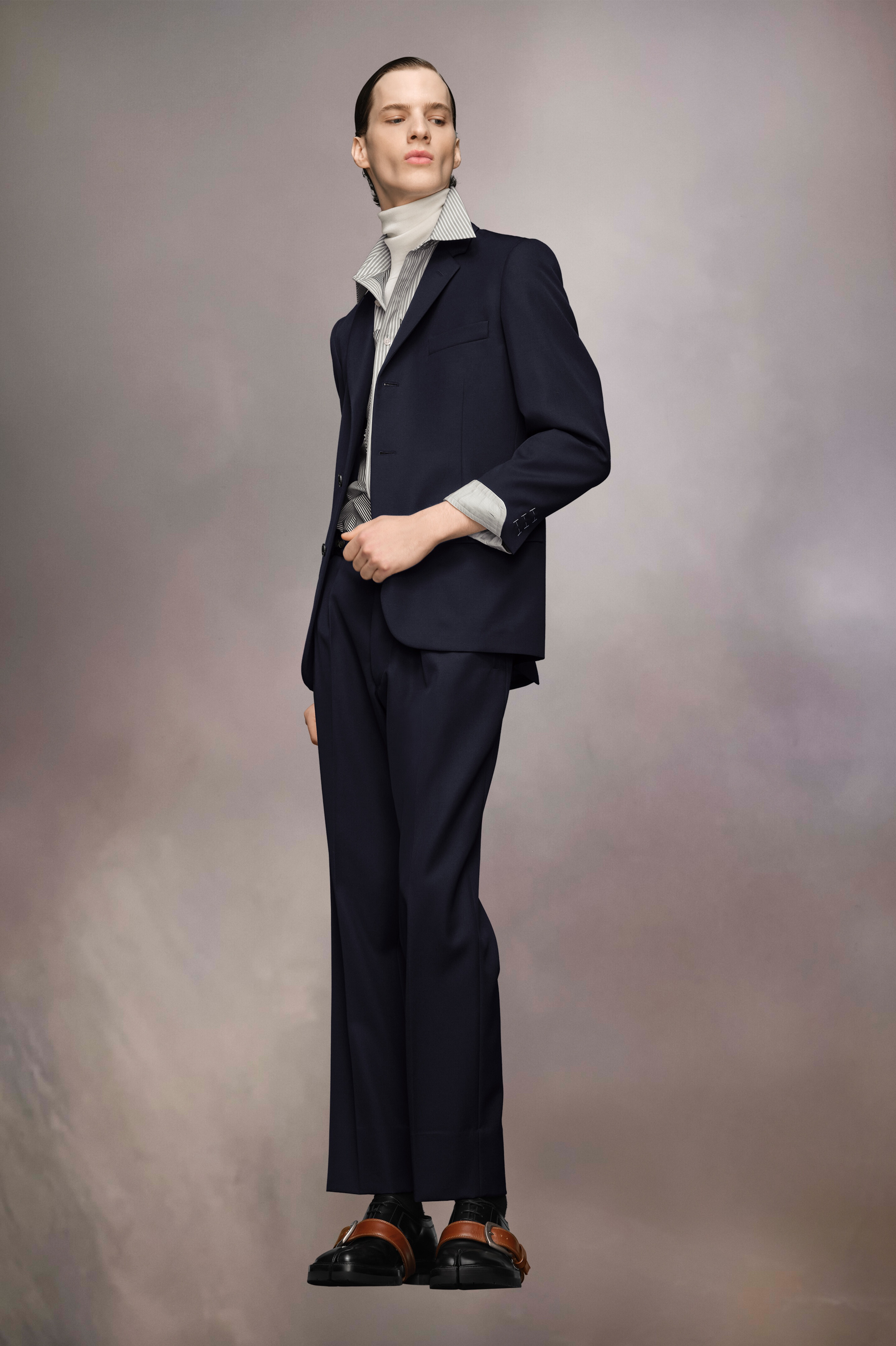 British Mohair Suit Jacket - 4